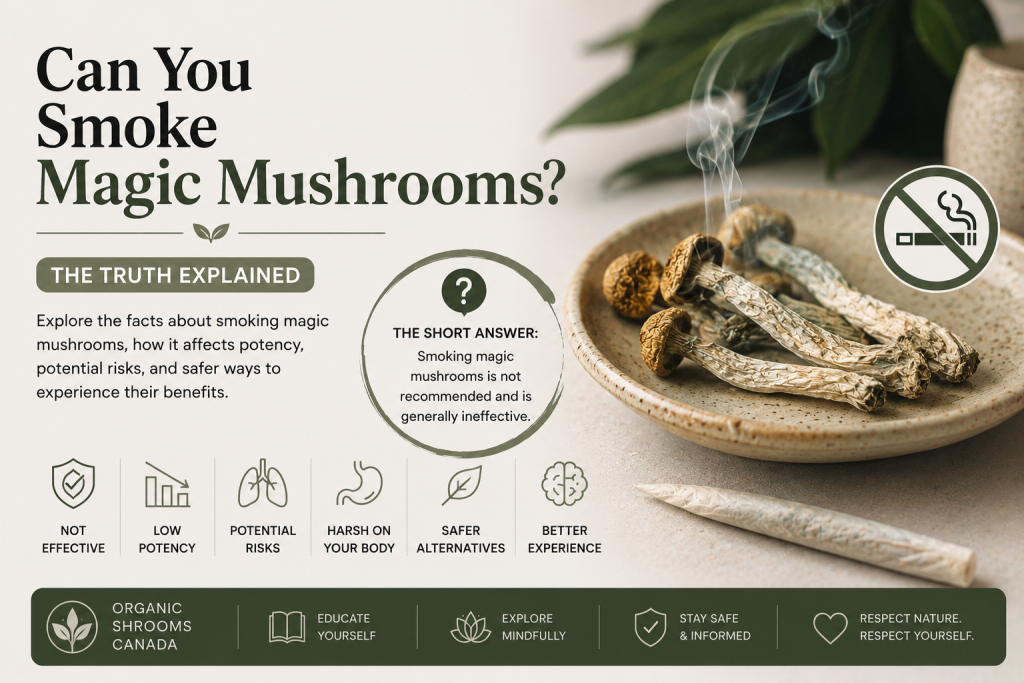 Can You Smoke Magic Mushrooms?