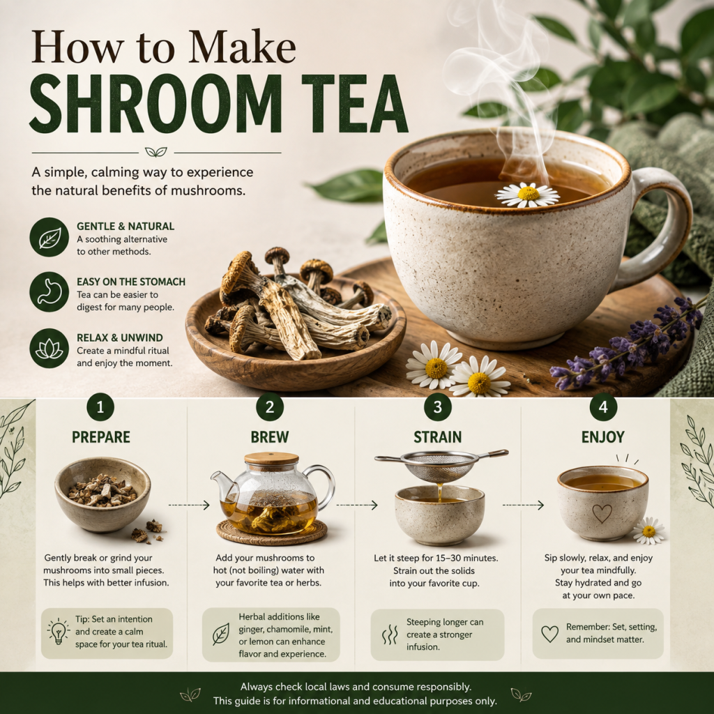 How to Make Shroom Tea