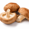 Organic whole shiitake mushrooms Lentinula edodes functional culinary mushroom