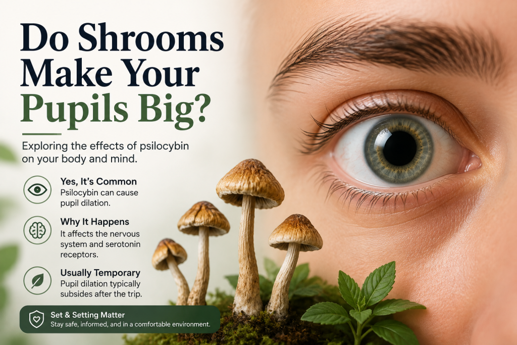 Do Shrooms Make Your Pupils Big?