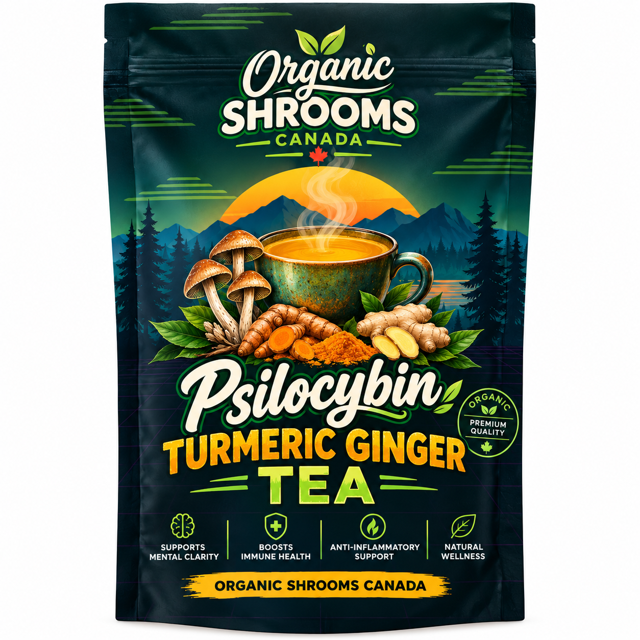 Psilocybin Tumeric Ginger Tea