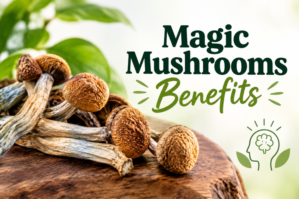 Magic mushrooms benefits